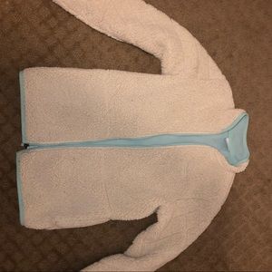 Columbia Fuzzy Jacket (kids large/adult small)